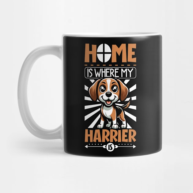 Home is with my Harrier by Modern Medieval Design